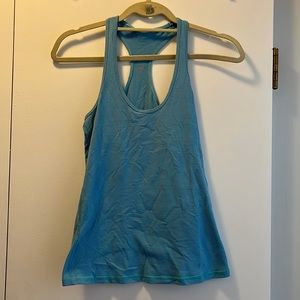 Lululemon Racerback Tank- Purple & Blue Stripes